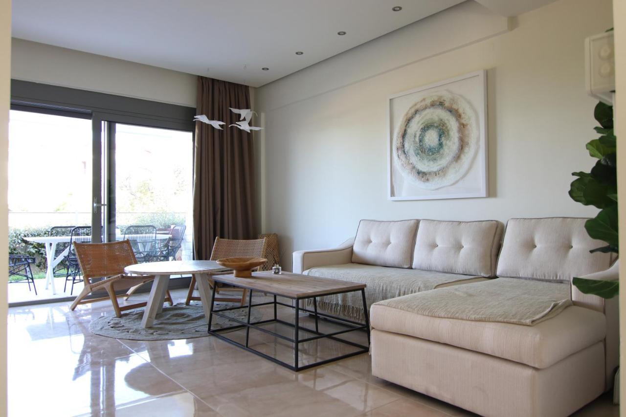 Hanioti Suite Maisonette In Front Of The Sea Exterior photo